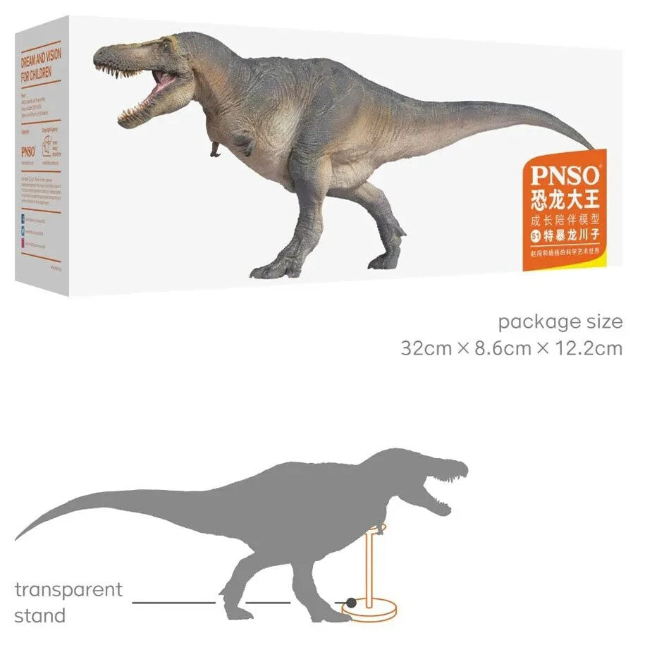 PNSO 2021 Chuanzi il Tarbosaurus - dinosauro in scala 1:35 - mandibola mobile