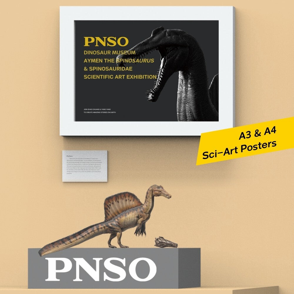 PNSO 2023 Aymen lo Spinosaurus dinosauro linea museale in scala 1:35