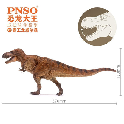 PNSO Wilson the Tyrannosaurus rex - dinosauro in scala 1:35 - mandibola mobile