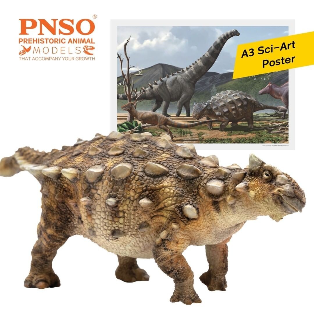 PNSO 2021 Sede Ankylosaurus dinosauro in scala 1:35