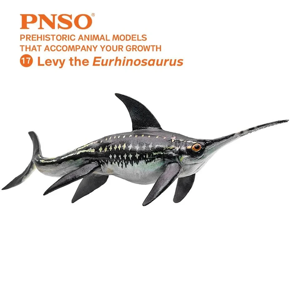 PNSO Levy the Eurhinosaurus - modello di rettile marino ittiosauro