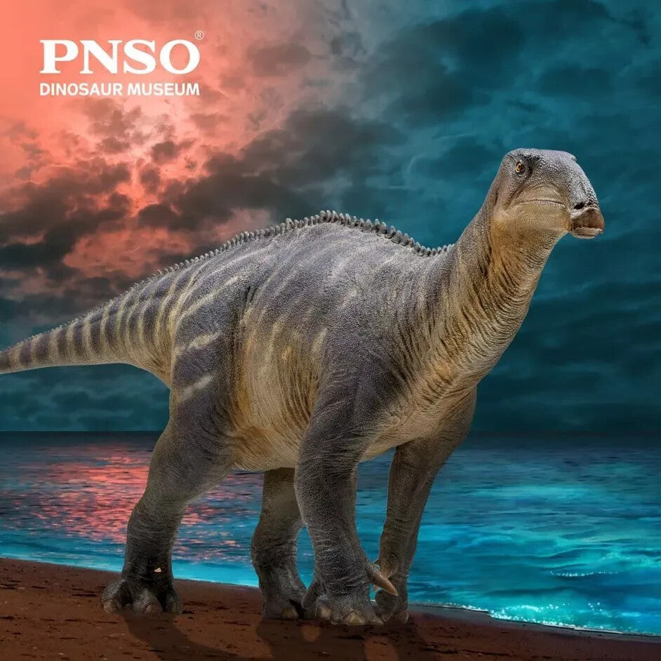 PNSO 2021 Harvey l'Iguanodon dinosauro linea museale in scala 1:35