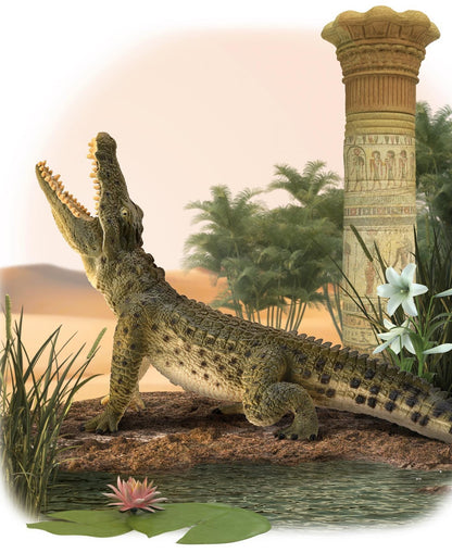 CollectA 88725 2015 Nile Crocodile - Coccodrillo del Nilo con mandibola movibile