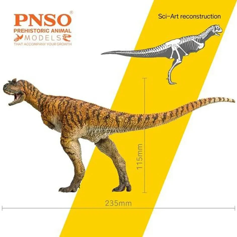 PNSO 2020 Domingo il Carnotaurus - modello dinosauro scala 1:35 mandibola mobile