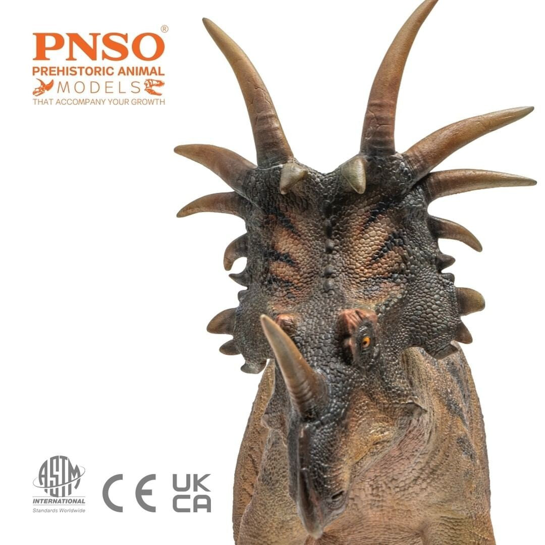 PNSO 2022 Anthony lo Styracosaurus dinosauro in scala 1:35