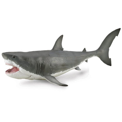 CollectA 88887 Megalodon Deluxe 1:40  Modello di Squalo con mandibola movibile