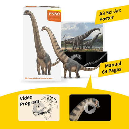 PNSO 2023 Samuel l'Alamosaurus - dinosauro sauropode