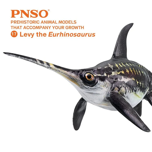 PNSO Levy the Eurhinosaurus - modello di rettile marino ittiosauro