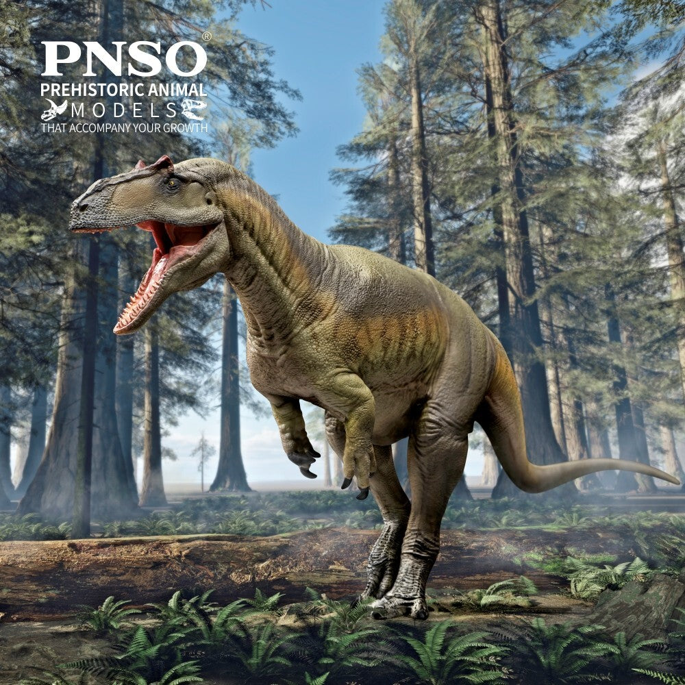 PNSO 2023 Donald il Saurophaganax dinosauro in scala 1:35 - mandibola mobile