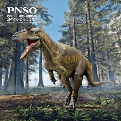 PNSO 2023 Donald il Saurophaganax dinosauro in scala 1:35 - mandibola mobile