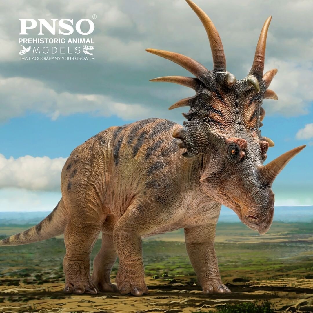 PNSO 2022 Anthony lo Styracosaurus dinosauro in scala 1:35
