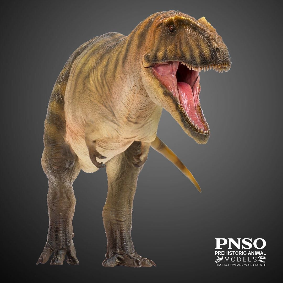 PNSO 2021 Gamba Carcharodontosaurus dinosauro in scala 1:35 - mandibola mobile