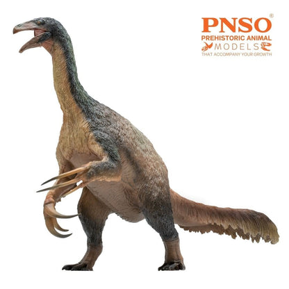 PNSO 2022 Qingge lo Therizinosaurus dinosauro in scala 1:35 - mandibola mobile