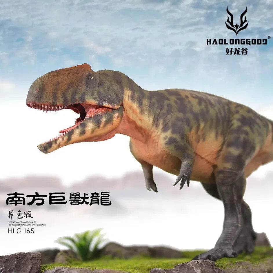 HLG 162-163-165 Giganotosaurus Haolonggood modello dinosauro 1:35 3 colorazioni