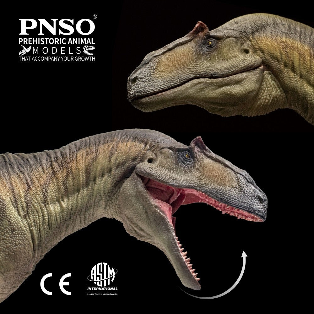PNSO 2023 Donald il Saurophaganax dinosauro in scala 1:35 - mandibola mobile