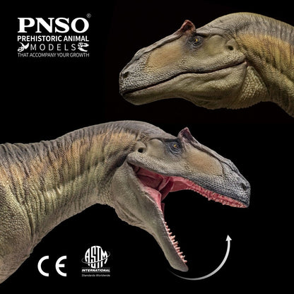 PNSO 2023 Donald il Saurophaganax dinosauro in scala 1:35 - mandibola mobile