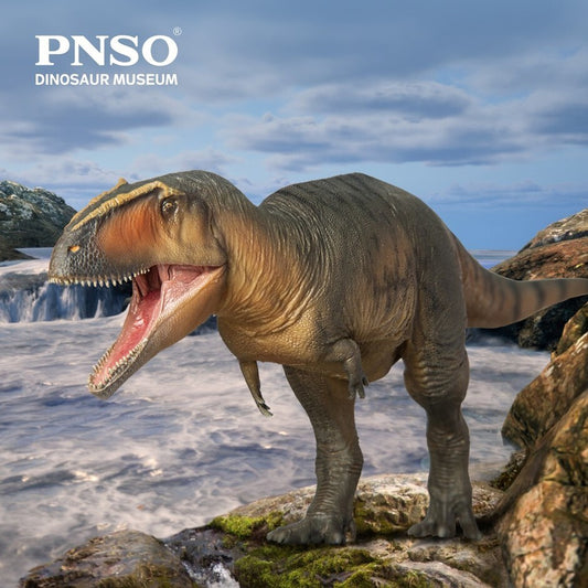 PNSO 2023 Lucas il Giganotosaurus dinosauro linea museale in scala 1:35