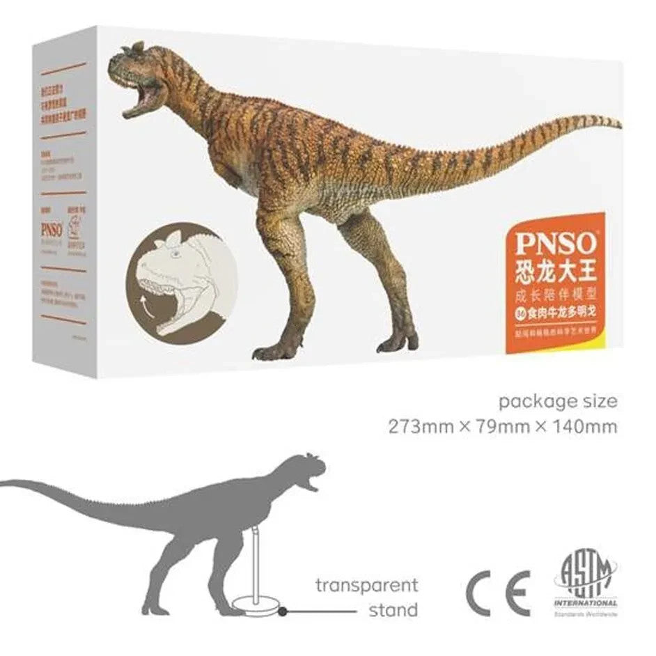 PNSO 2020 Domingo il Carnotaurus - modello dinosauro scala 1:35 mandibola mobile