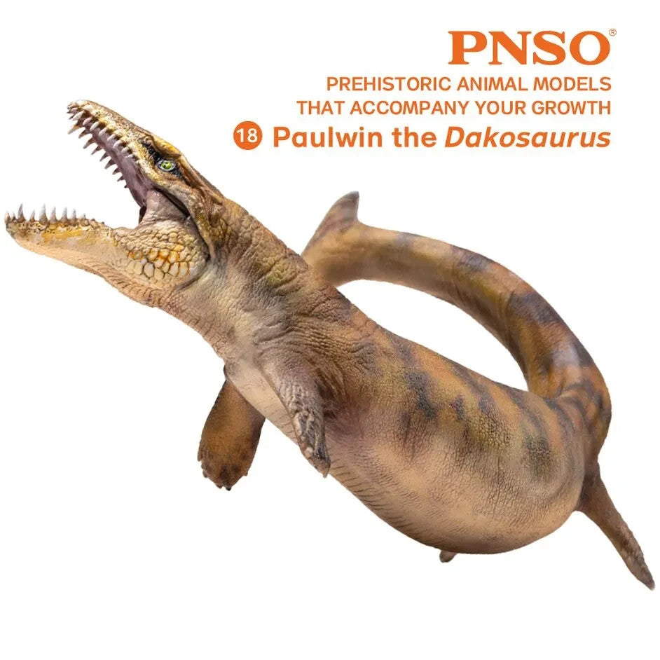 PNSO Paulwin the Dakosaurus - modello di rettile marino