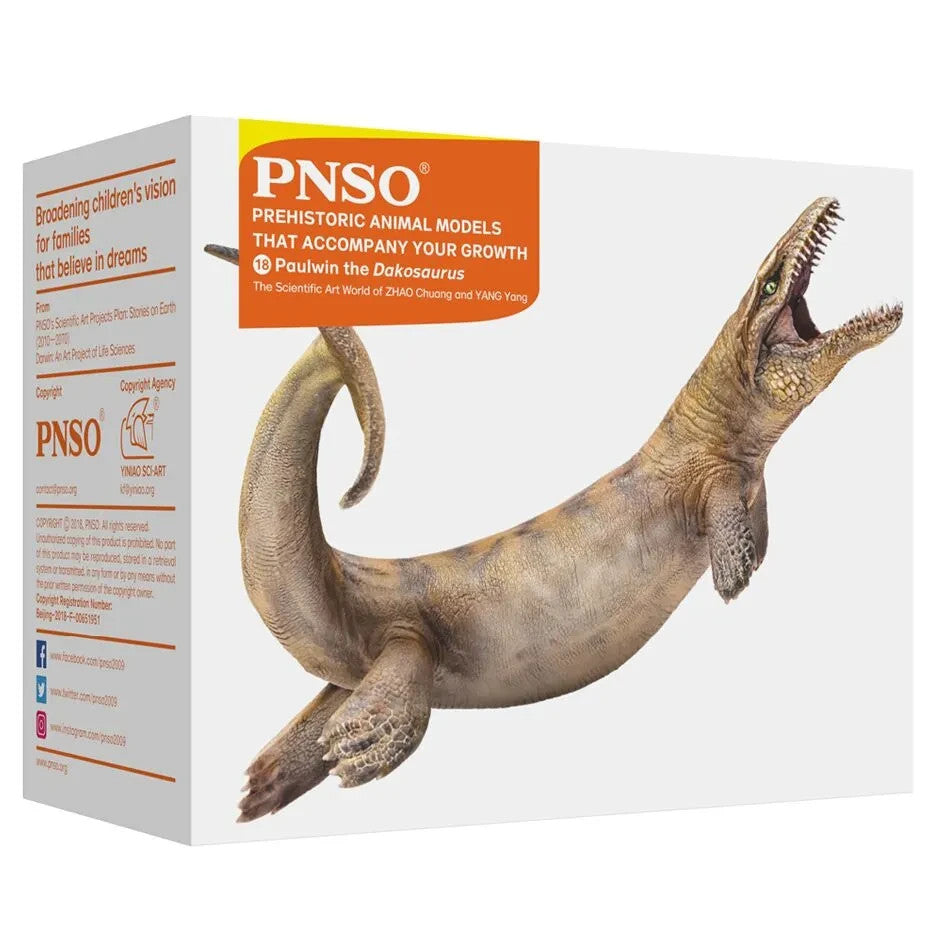 PNSO Paulwin the Dakosaurus - modello di rettile marino