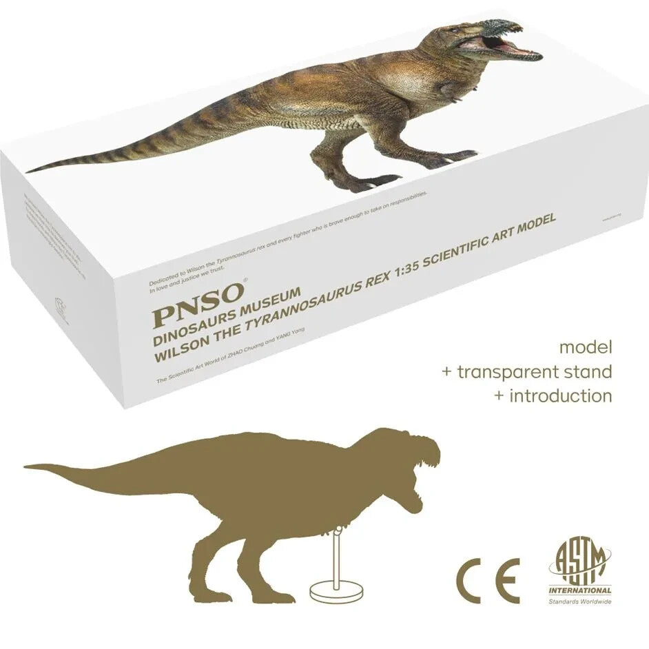 PNSO 2020 Wilson il Tyrannosaurus rex dinosauro Linea Museale - Scala 1.35