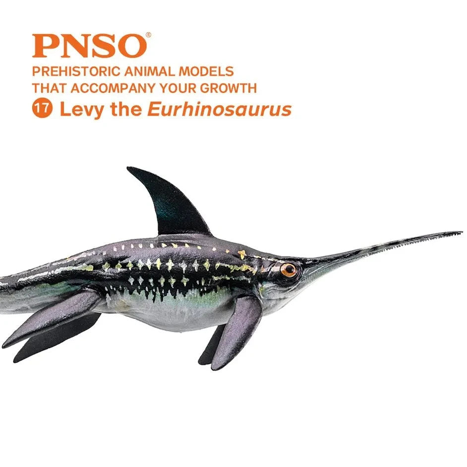 PNSO Levy the Eurhinosaurus - modello di rettile marino ittiosauro