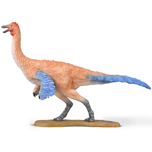 CollectA 80039 Gallimimus Deluxe - Modello di dinosauro piumato