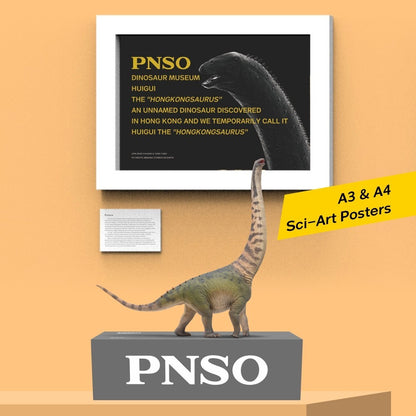 PNSO 2025 Huigui the Hongkongsaurus - dinosauro in scala 1:45 linea museale