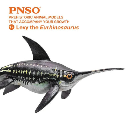PNSO Levy the Eurhinosaurus - modello di rettile marino ittiosauro