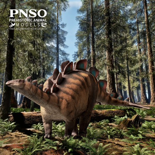 PNSO 2024 Xilin lo Wuerhosaurus -  Dinosauro stegosauride in scala 1:35