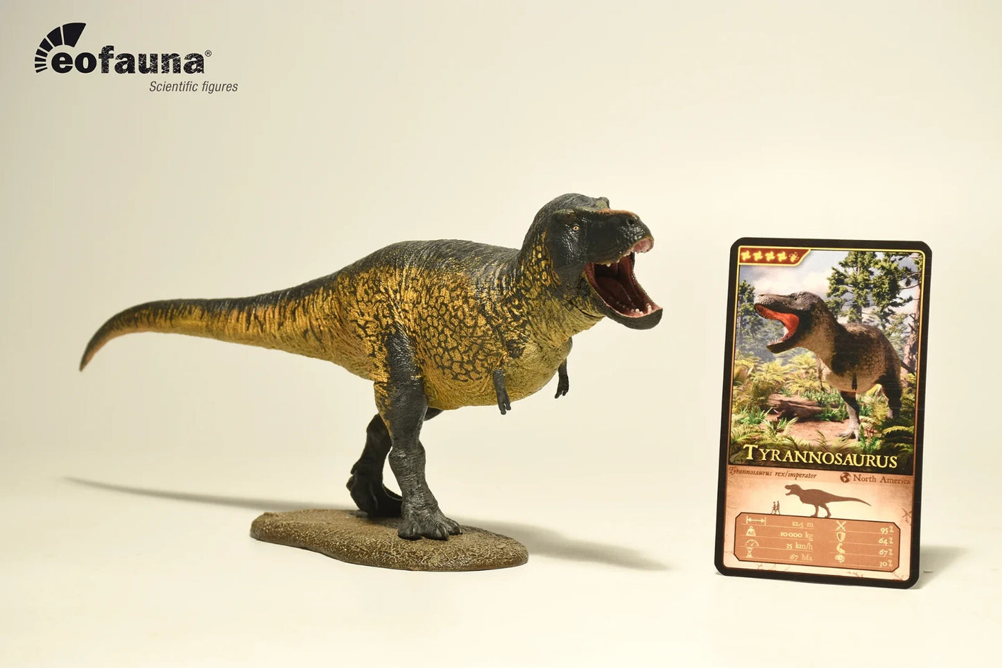 Eofauna Tyrannosaurus rex 2024 -  Dinosauro in Scala 1:35 con Mandibola Mobile 
