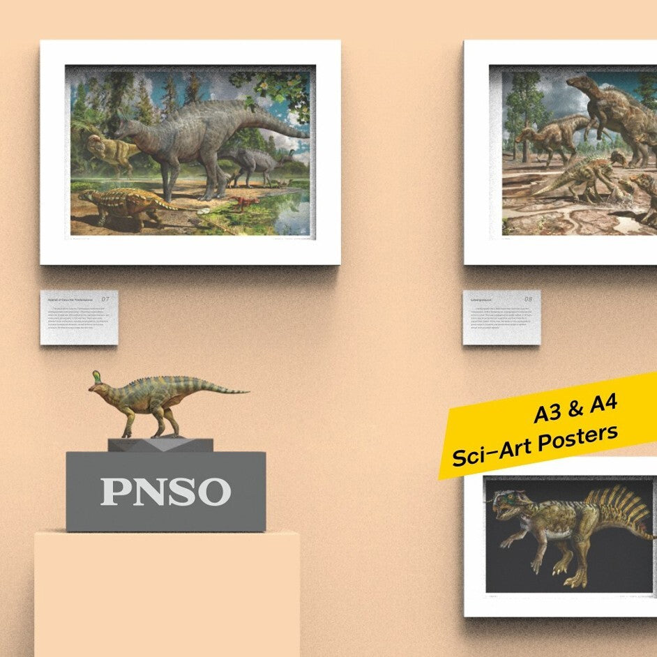 PNSO 2022 Xiaoqin lo Tsintaosaurus dinosauro linea museale in scala 1:35