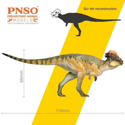 PNSO 2021 Austin the Pachycephalosaurus - modello di dinosauro scala 1:35