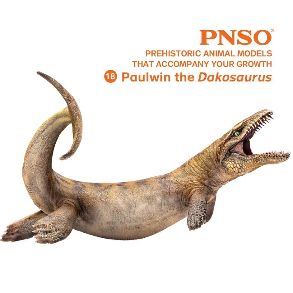 PNSO Paulwin the Dakosaurus - modello di rettile marino