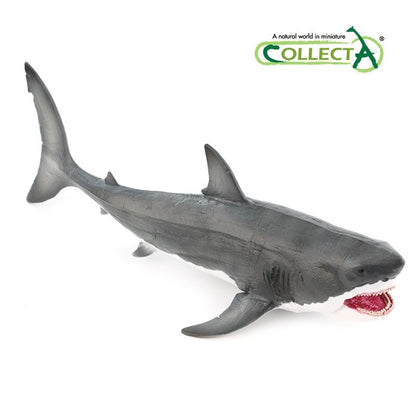 CollectA 88887 Megalodon Deluxe 1:40  Modello di Squalo con mandibola movibile