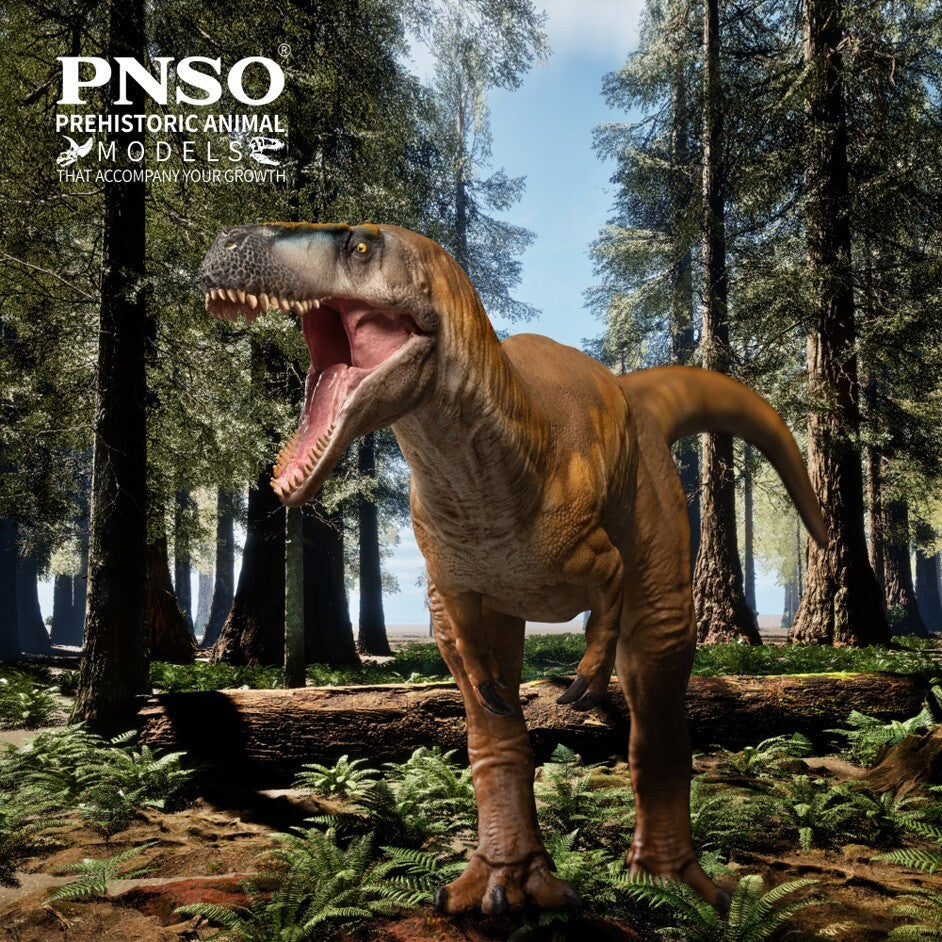 PNSO 2023 Edward il Megalosaurus dinosauro in scala 1:35 - mandibola mobile