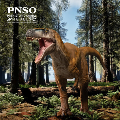PNSO 2023 Edward il Megalosaurus dinosauro in scala 1:35 - mandibola mobile