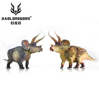 HLG 127-128 Triceratops Haolonggood - modello dinosauro 1:35 - 2 colorazioni