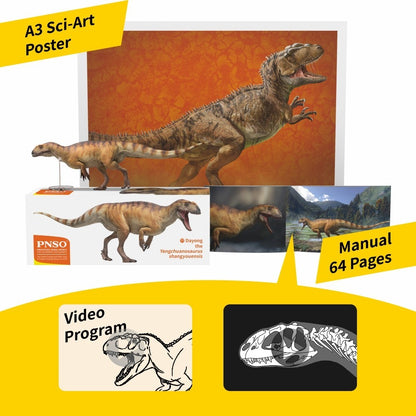 PNSO 2023 Dayong lo Yangchuanosaurus shangyouensis - scala 1:35 mandibola mobile