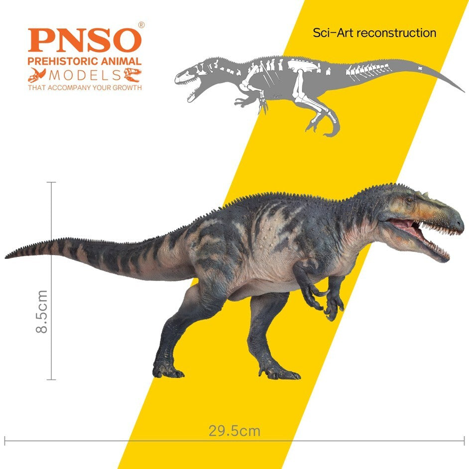 PNSO 2021 Connor il Torvosaurus - dinosauro in scala 1:35 - mandibola mobile
