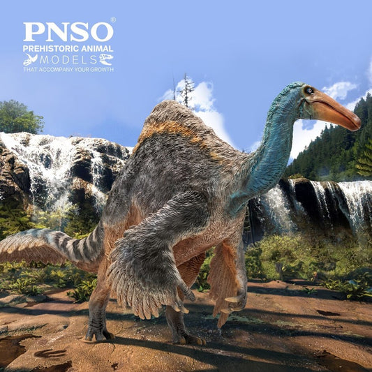 PNSO 2022 Jacques il Deinocheirus dinosauro in scala 1:35 - mandibola mobile