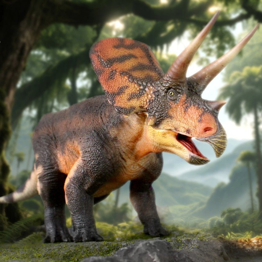 Haolonggood 179  Torosaurus Shan Xiong Xin - modello di dinosauro scala 1:35