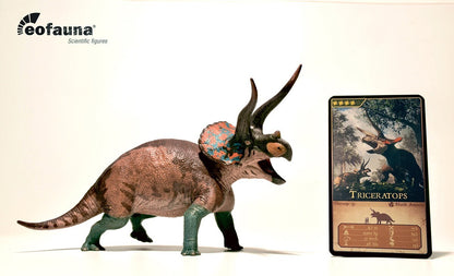 Eofauna Triceratops Model sp Cryptic 1:35 Scale Modello Dinosauro ceratopside
