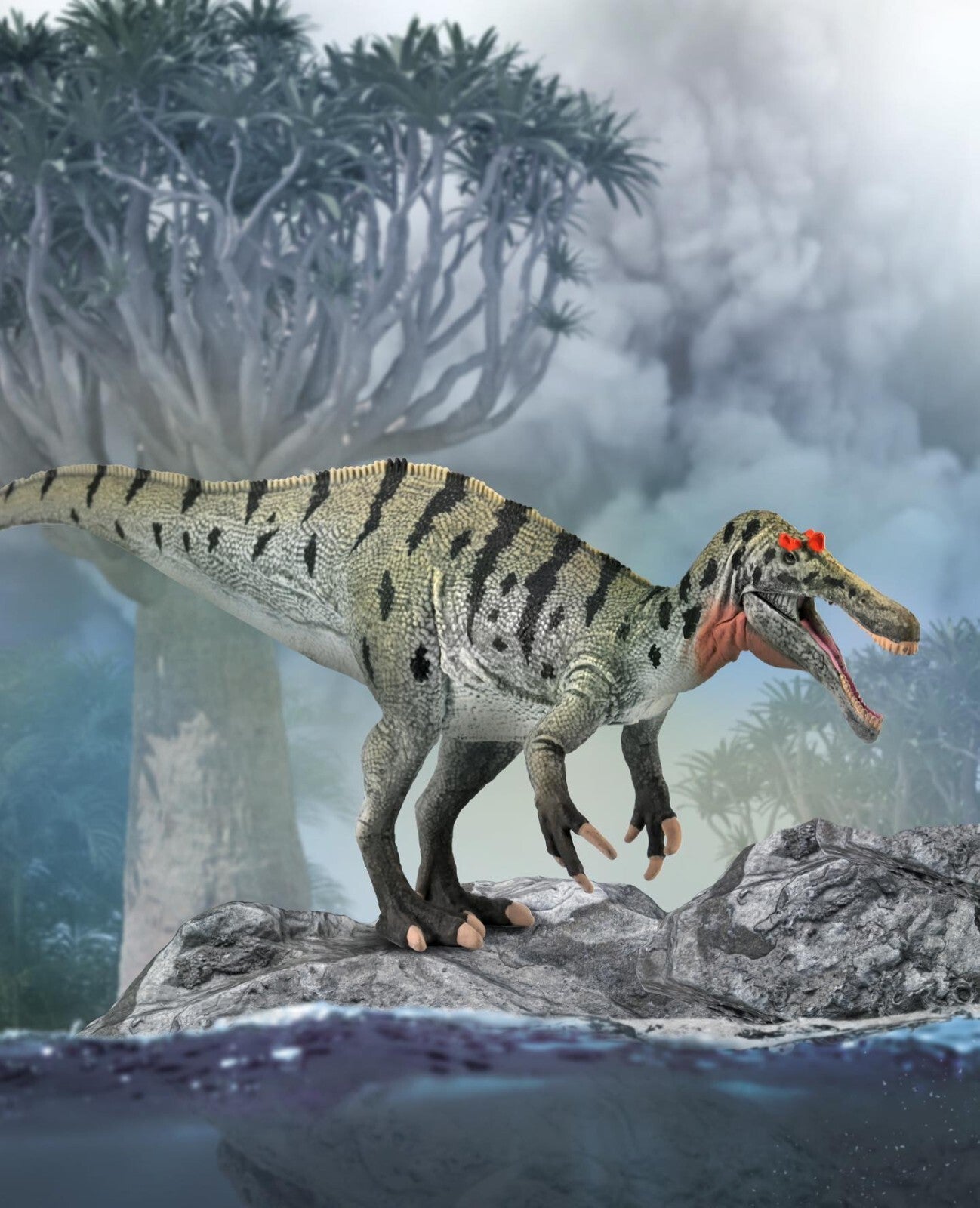 CollectA 88972 2023 Ceratosuchops Modello di dinosauro con mandibola movibile